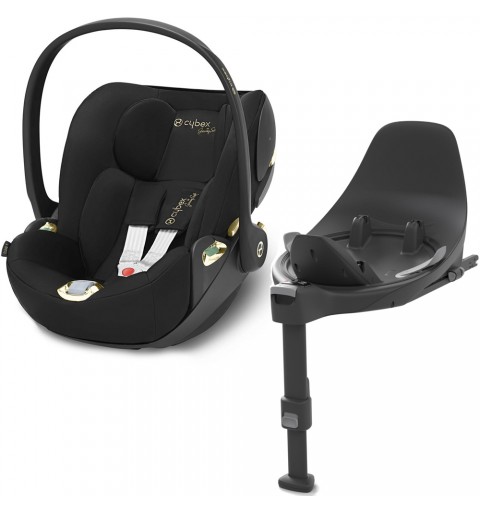 Cybex Cloud T i-Size - rozkładany fotelik samochodowy zestaw z bazą isofix 0-13 kg | Wings by Jeremy Scott